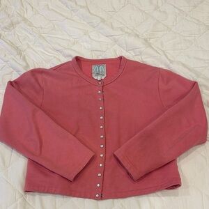 Agnes B. Snap Cardigan